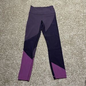 Plum Lululemon Leggings
